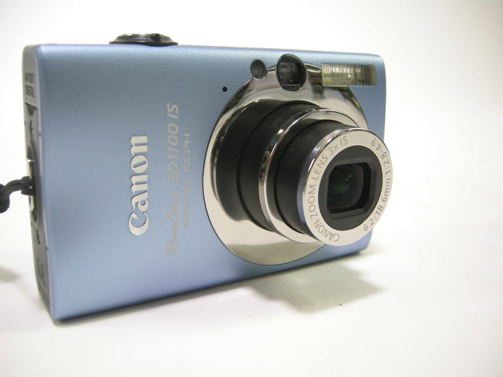 Canon Power shot SD1100 IS 8.0mp Digital camera (Blue) Digital Cameras - Digital Point and Shoot Cameras Canon 6228001275