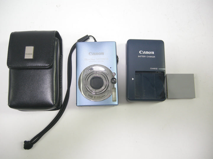 Canon Power shot SD1100 IS 8.0mp Digital camera (Blue) Digital Cameras - Digital Point and Shoot Cameras Canon 6228001275