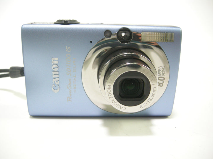 Canon Power shot SD1100 IS 8.0mp Digital camera (Blue) Digital Cameras - Digital Point and Shoot Cameras Canon 6228001275