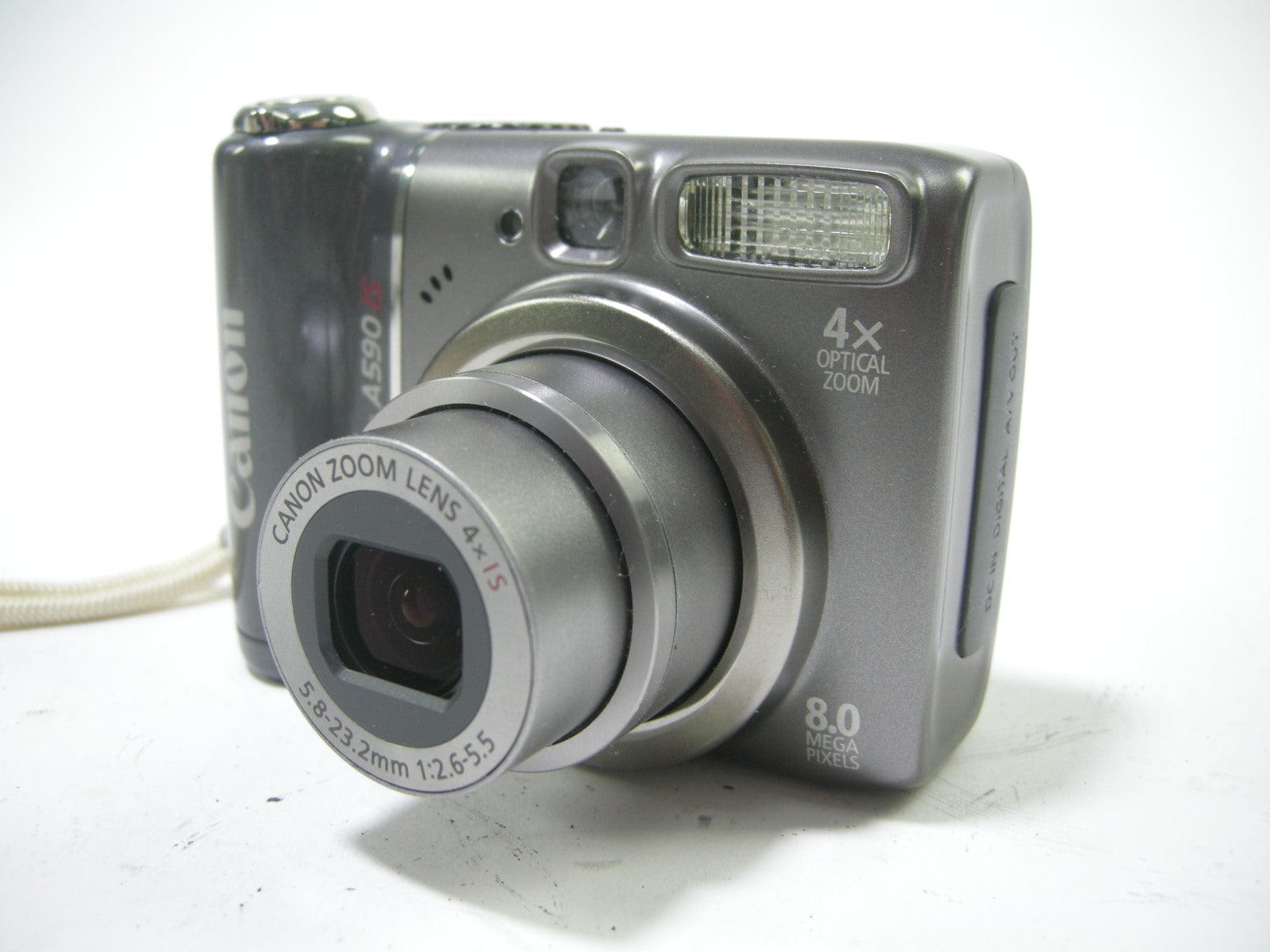 PowerShot Canon PowerShot A590 IS 5.8-23.2mm 1:2.6-5.5 Pキャノン
