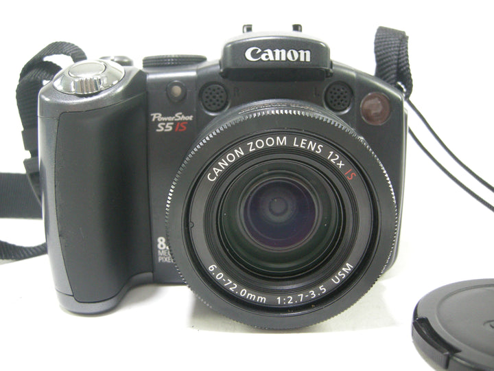 Canon PowerShot S5 IS 8.0mp Digital Camera Digital Cameras - Digital Point and Shoot Cameras Canon 011040222