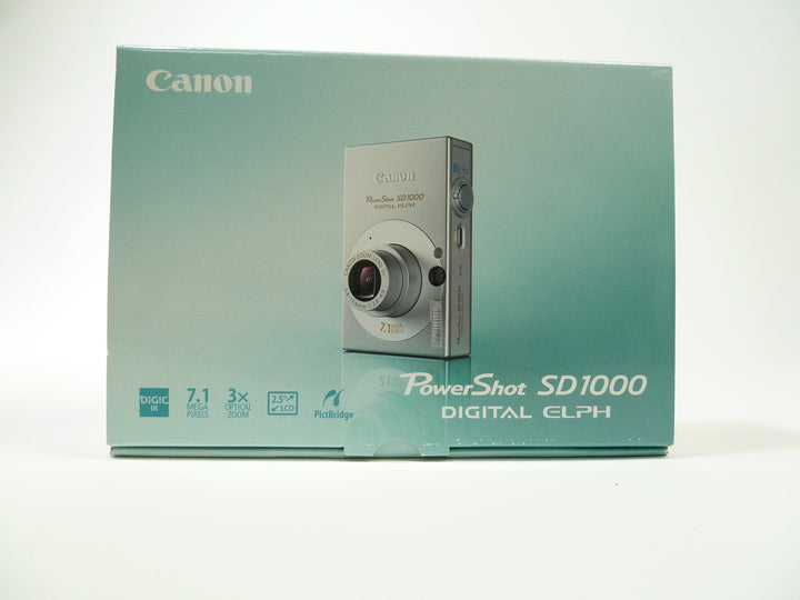 Canon Powershot SD1000 7.1 MP Digital Cameras - Digital Point and Shoot Cameras Canon 4528303619