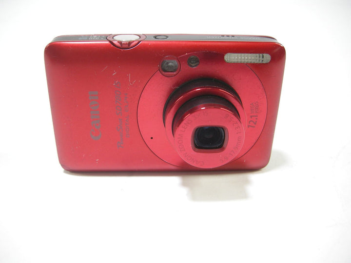 Canon PowerShot SD780 IS 12.1mp Digital Elph (Red) Digital Cameras - Digital Point and Shoot Cameras Canon 0126111533