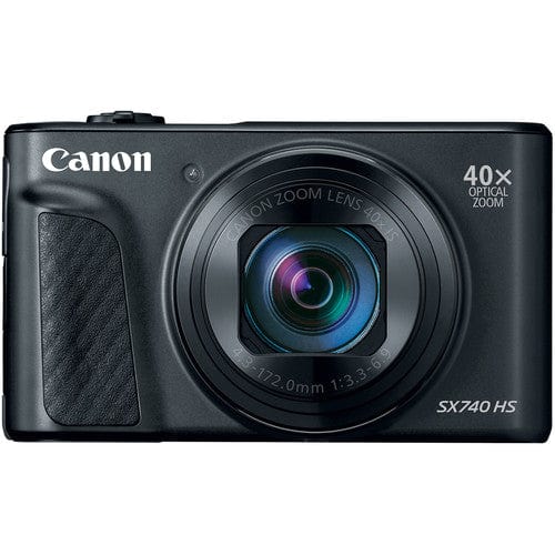 Canon PowerShot SX740 HS Digital Camera (Black) Digital Cameras - Digital Point and Shoot Cameras Canon CAN2955C001