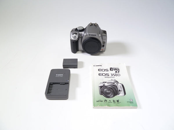 Canon Rebel XT Body Shutter Count N/A Digital Cameras - Digital SLR Cameras Canon 1820720013