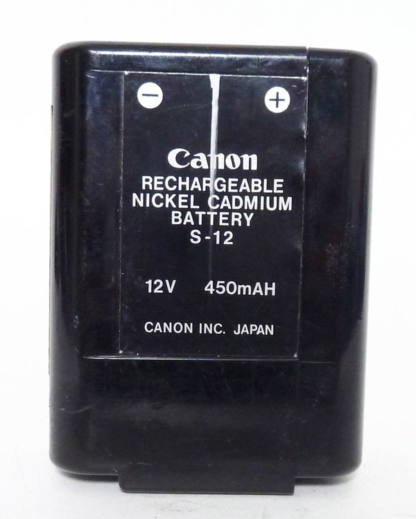 Canon S-12 Rechargeable Battery Pack for Canon Scoopic 16 Cameras - New Cells! Batteries - Rechargeable Batteries Canon SCOOPICS12