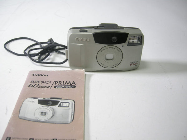 Canon Sure Shot 60zoom 35mm camera 35mm Film Cameras - 35mm Point and Shoot Cameras Canon 8346297