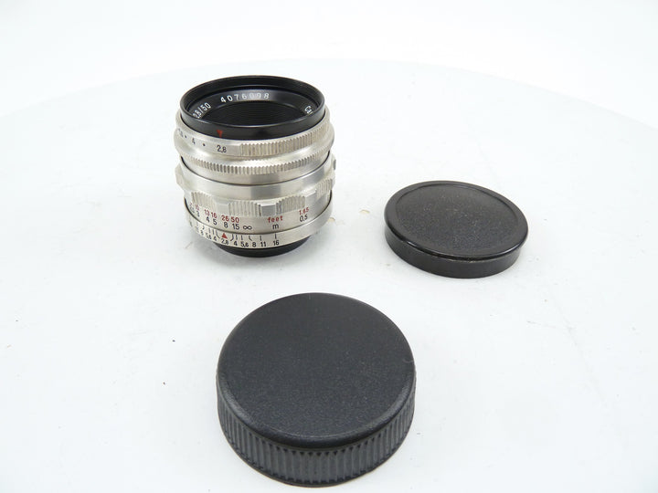 Carl Zeiss Jena Tessar 50MM F2.8 M-42 Screw Mount Lenses - Small Format - M42 Screw Mount Lenses Carl Zeiss 11082272