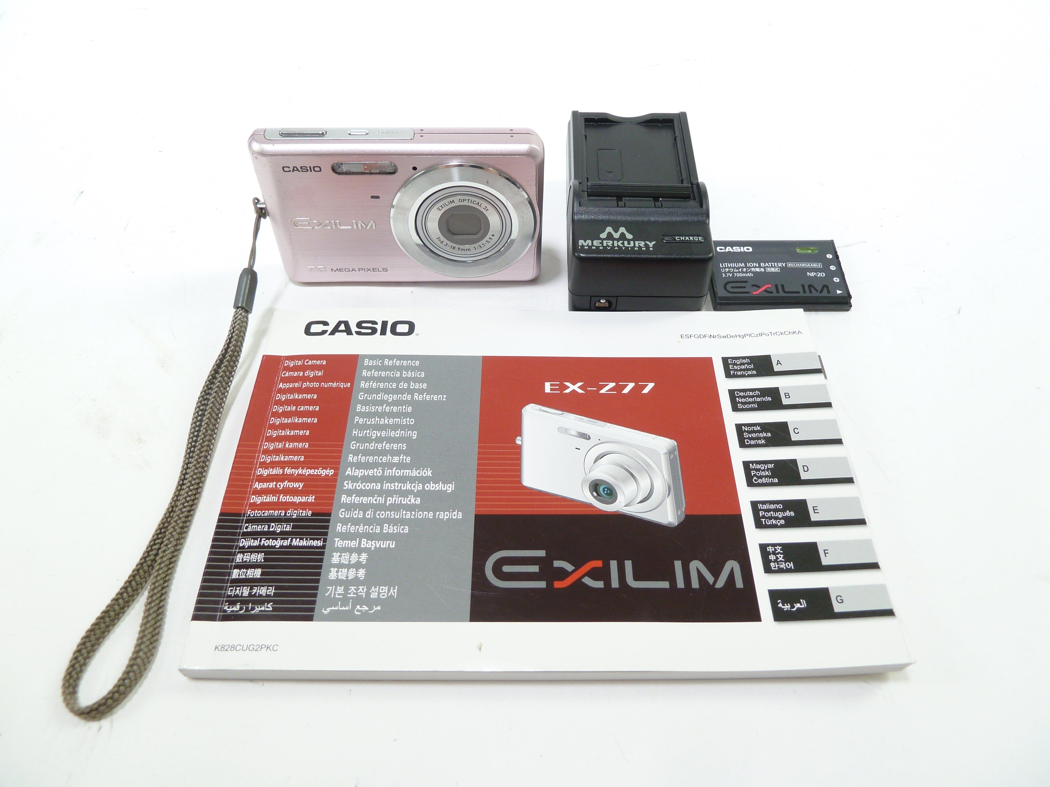 カシオ EX Z77 カメラ 動作品 - デジタルカメラ