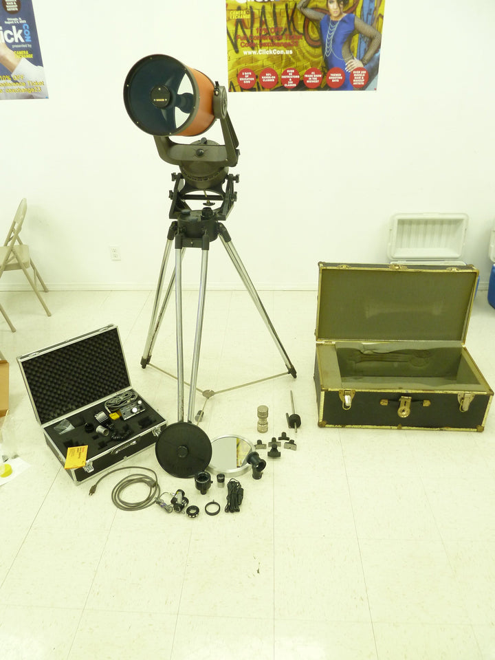 Celestron-8 2000mmf/10 with Solar Filter/Tripod Legs Electronics Untested Telescopes and Accessories Celestron 813303
