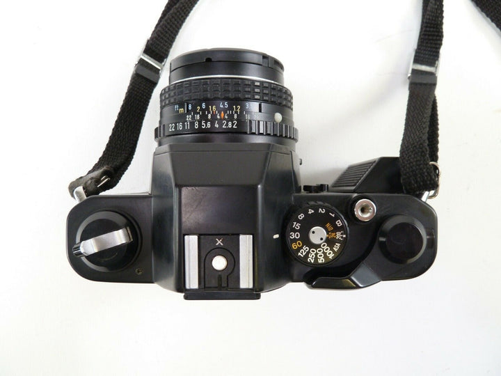 Chinon CM-5 w/ Pentax-M SMC 50mm F/2 lens. Meter Not Working, but still in EC. 35mm Film Cameras - 35mm SLR Cameras Chinon 9419381569C