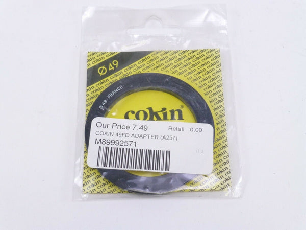 Cokin 49FD (A257) Ring Adapter - NEW or in EXCELLENT CONDITION Filters and Accessories Cokin M89992571