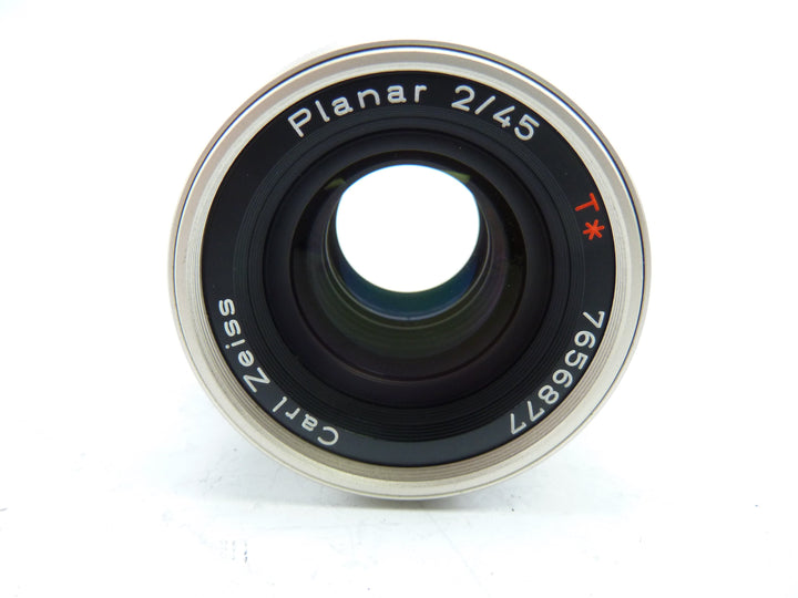 Contax G Series 45MM F2 Carl Zeiss Planar T* Lens Lenses - Small Format - Contax G Mount Contax 1312366