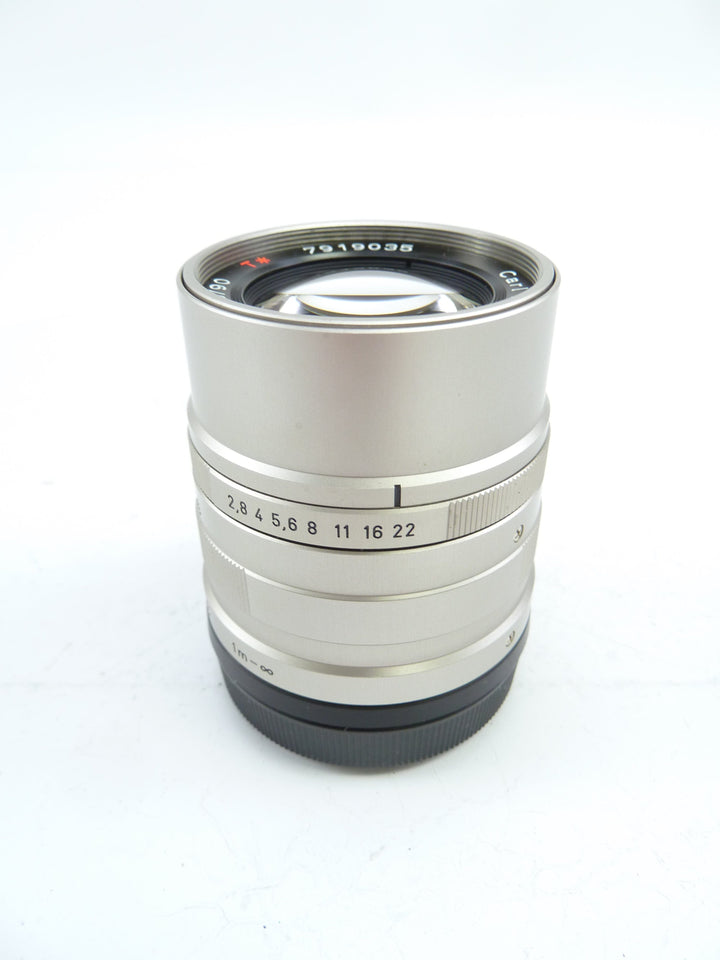 Contax G Series 90MM F2.8 Carl Zeiss Sonnar T* Lens Lenses - Small Format - Contax G Mount Contax 1312365