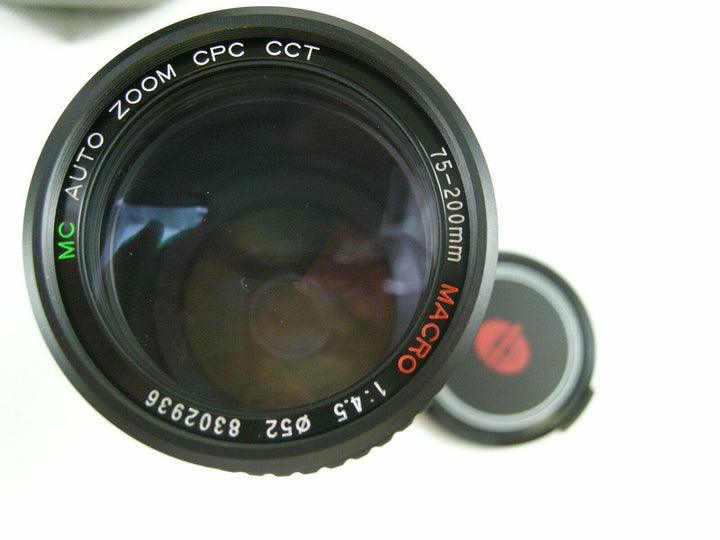 CPC MC Auto Zoom CCT 75-200 f4.5 macro Canon FD Mt. lens Lenses - Small Format - Canon FD Mount lenses CPC 8302936