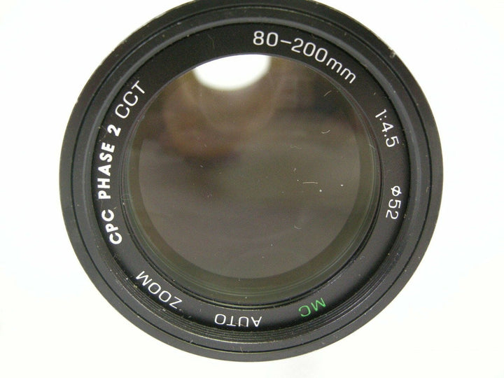 CPC Phase 2 CCT 80-200 f4.5 MC Auto Zoom Pentax PK Mount Lenses - Small Format - K Mount Lenses (Ricoh, Pentax, Chinon etc.) CPC 52391912