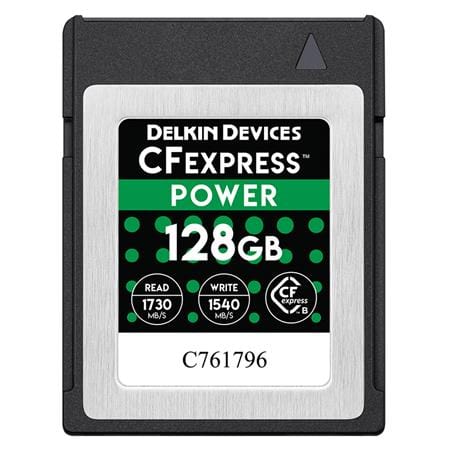 Delkin 128GB CFexpress Type B Memory Card Power Memory Cards Delkin PRO6954