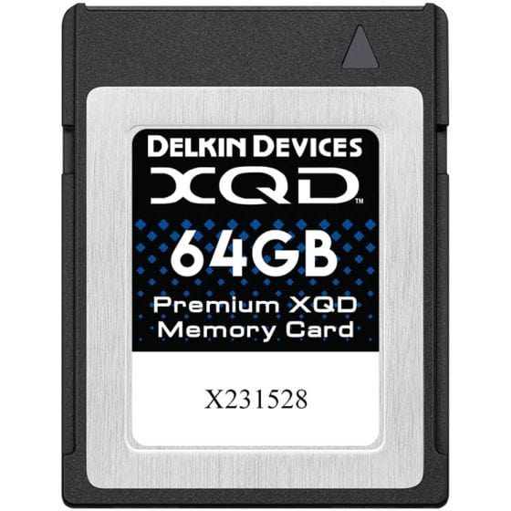 Delkin 64GB XQD Memory Card Memory Cards Delkin PRO2677