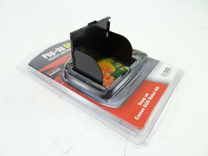 Delkin Snap-On Pop-Up Shade for Canon EOS Rebel XSi - New in Packaging! LCD Protectors and Shades Camera Exchange Online DELDC450DP