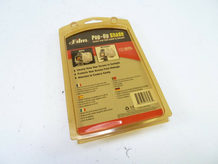 Delkin Snap-On Pop-Up Shade for Nikon D80 - New in Packaging! LCD Protectors and Shades Aodelan DELDN80S
