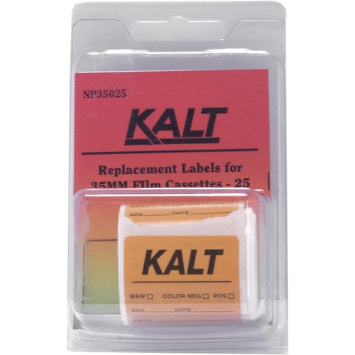 DX400 Film Cassette Labels 25-Pack Darkroom Supplies - Misc. Darkroom Supplies Kalt BBNP35025DX4