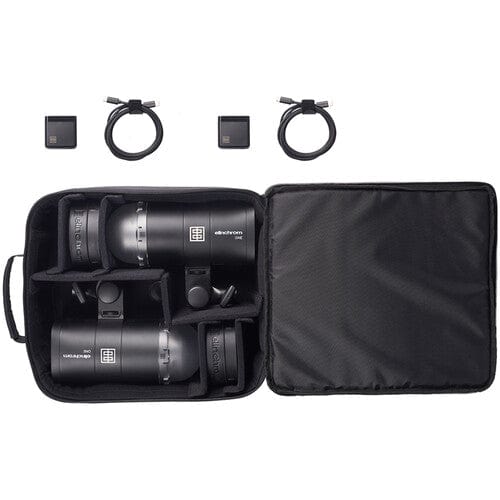 Elinchrom ONE Off Camera Flash Dual Kit Studio Lighting and Equipment - Battery Powered Strobes Elinchrom EL20931.2