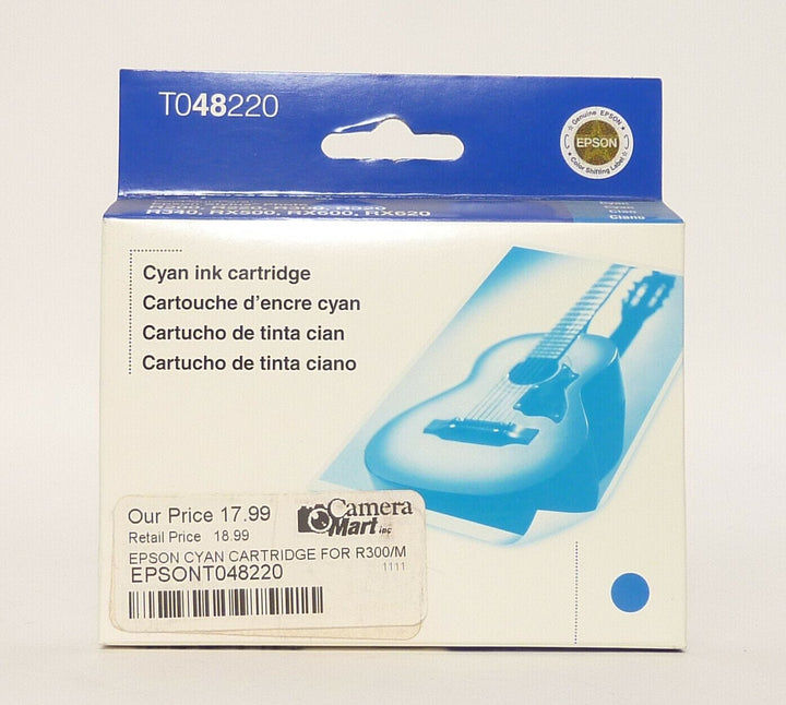 Epson T048220 Cyan Ink Cartridge - Expired 11/2011 Ink Jet Cartridges Epson EPSONT048220