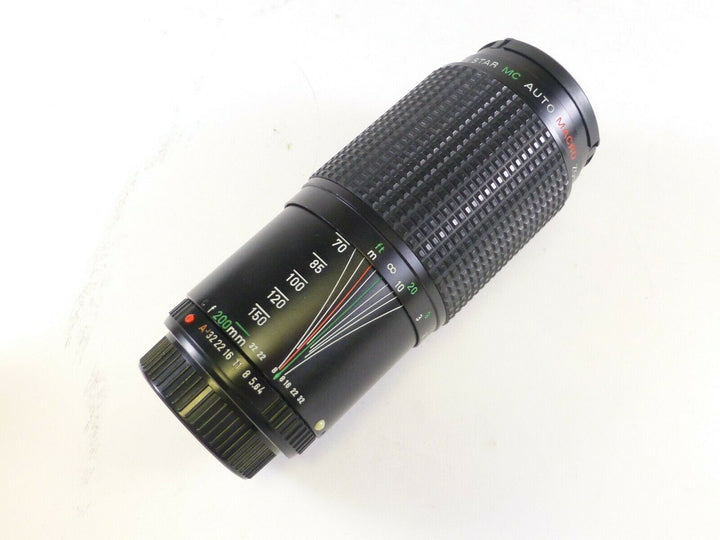 FiveStar MC 70-200mm F/4 Zoom Lens for PK Mount with Lens Caps and in EC. Lenses - Small Format - K Mount Lenses (Ricoh, Pentax, Chinon etc.) Five Star 5236801