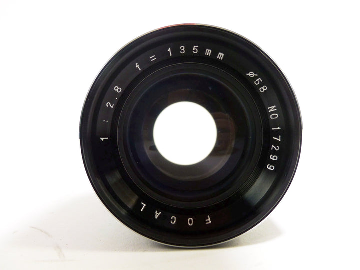 Focal 135mm f/2.8 Lens for Exakta Mount Lenses - Small Format - Exakta Mount Lenses Focal 17299