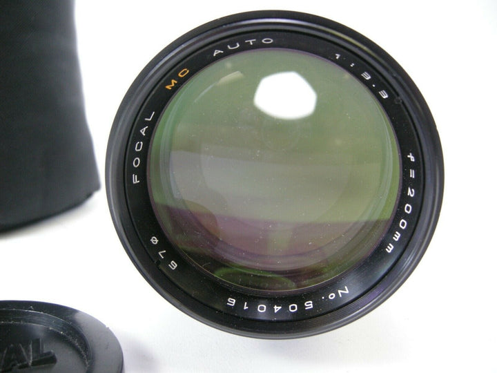 Focal 200mm f3.3 MC Auto Minolta MD Mount Lenses - Small Format - Minolta MD and MC Mount Lenses Focal 52322803