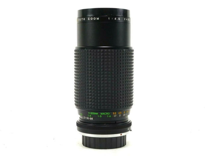 Focal MC 80-200mm F/4.5 Auto Zoom Lens for Minolta MD Mount with Case and in EC. Lenses - Small Format - Minolta MD and MC Mount Lenses Focal MK84701956