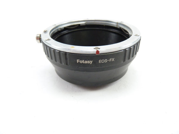 Fotasy EOS-FX Adapter, Canon EOS to Fuji X Lens Adapters and Extenders Fotasy 1242382