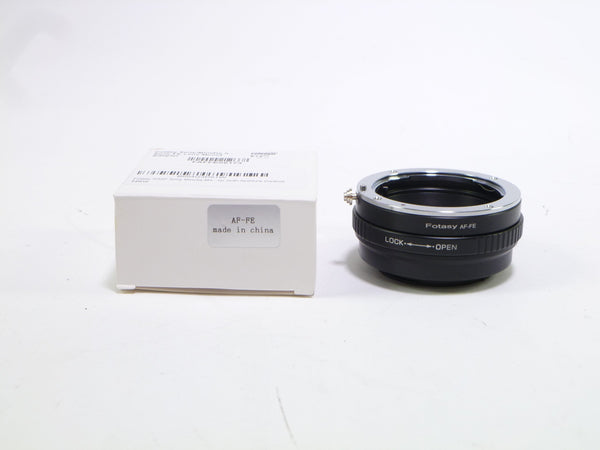 Fotasy Sony/Minolta A - Sony FE Lens Mount Adapter Lens Adapters and Extenders Fotasy FAFFE06173