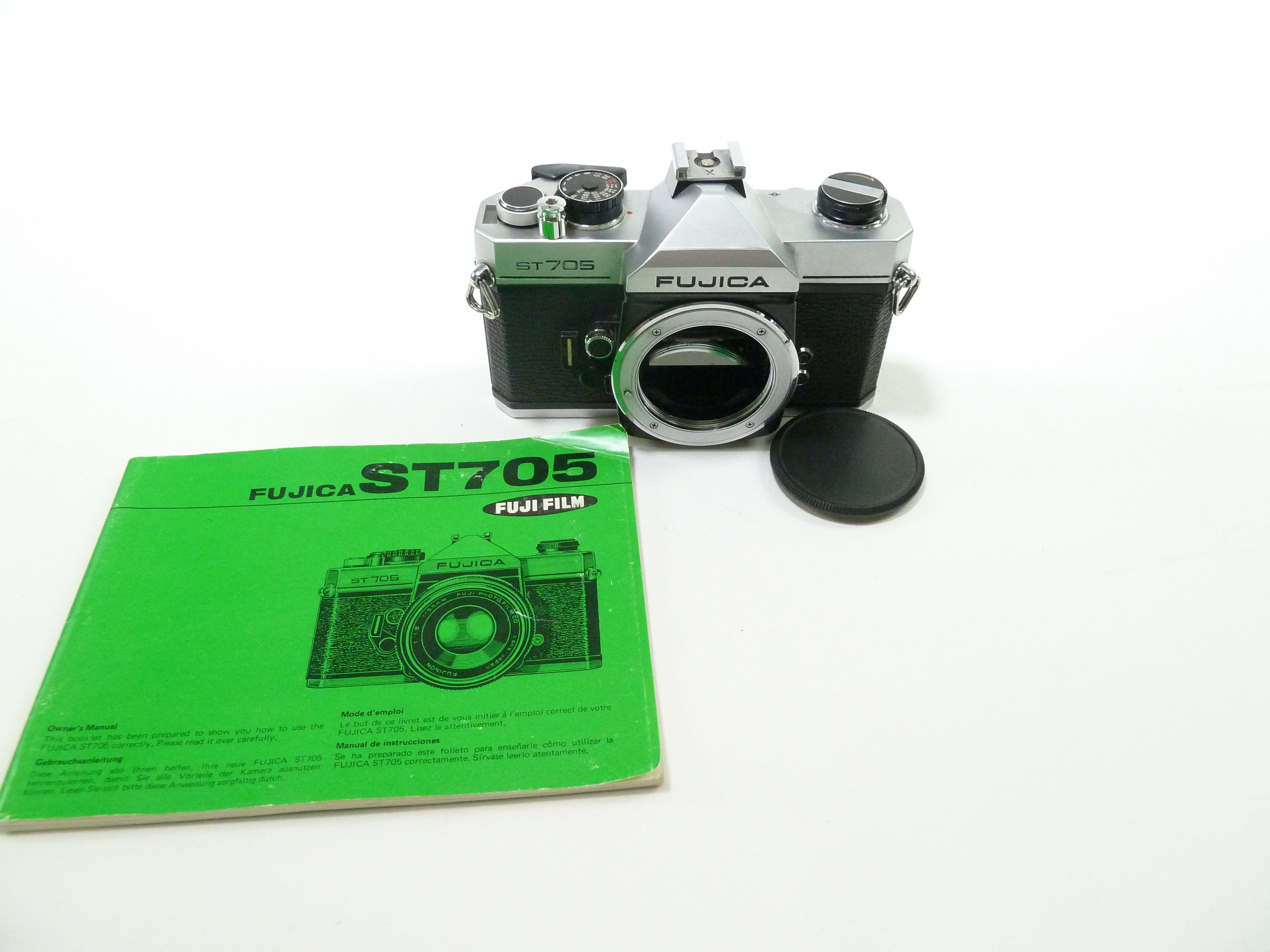 Appareil Photo Argentique Fujica HD-S 35mm - Vendu Pour Pièces Ou à Réparer, Modèle 1008 XL - Incomplet Ou Défectueux