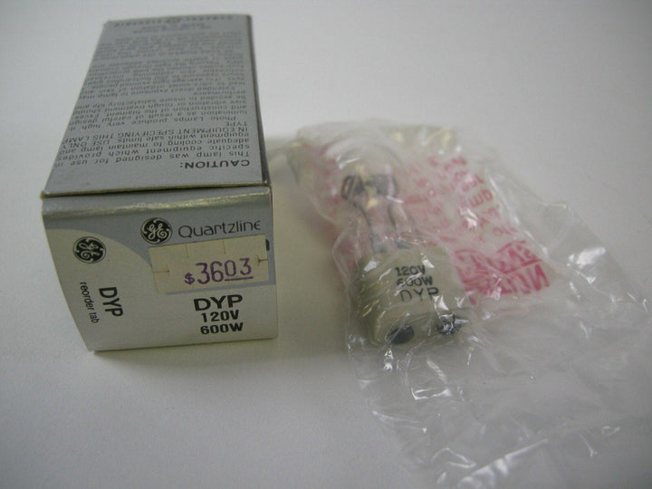 GE DYP Projection Lamp 600w 120v  NOS Lamps and Bulbs Various GE-DYP