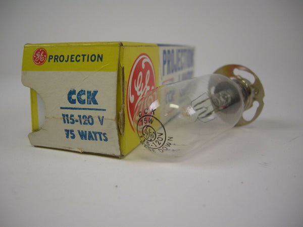 GE Projection Lamp CCK 75W 115-120V NOS Lamps and Bulbs Various GE-CCK