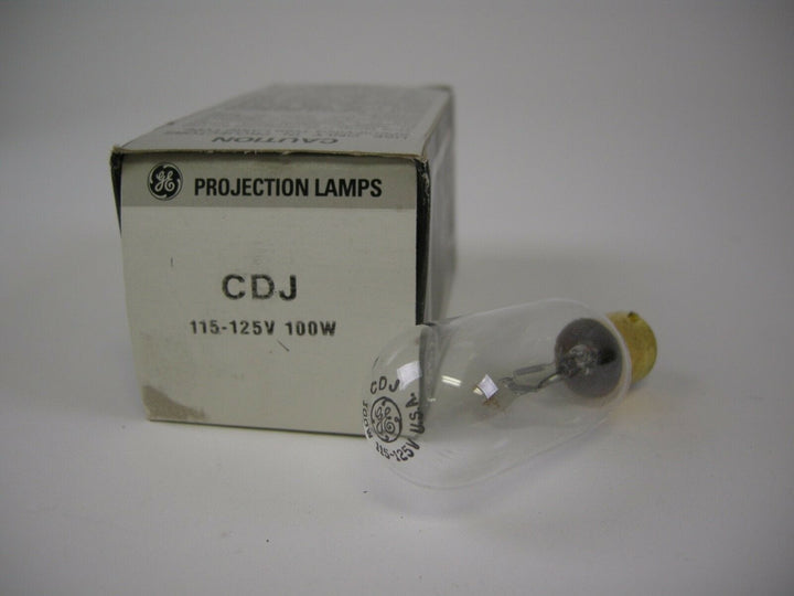 GE Projection Lamp CDJ 100W 115-120V NOS Lamps and Bulbs Various GE-CDJ