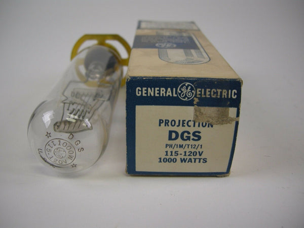 GE Projection Lamp DGS 1000W 115-120V NOS Lamps and Bulbs Various GE-DGS