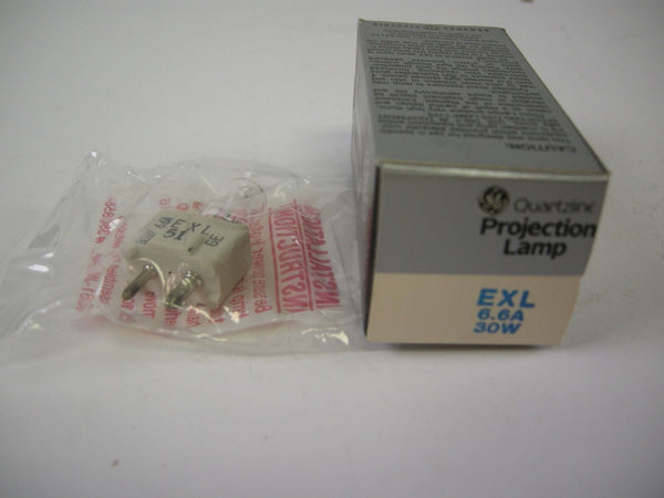 GE Quartzine Projection Lamp EXL 30W  NOS Lamps and Bulbs Various GE-EXL