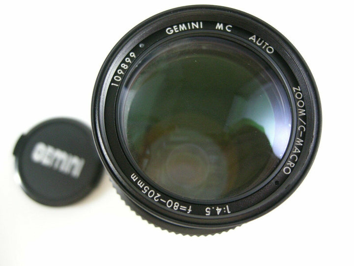 Gemini 80-205 f4.5 Zoom C-Macro Auto Mc Minolta MD Mount Lens Lenses - Small Format - Minolta MD and MC Mount Lenses Gemini 52371902