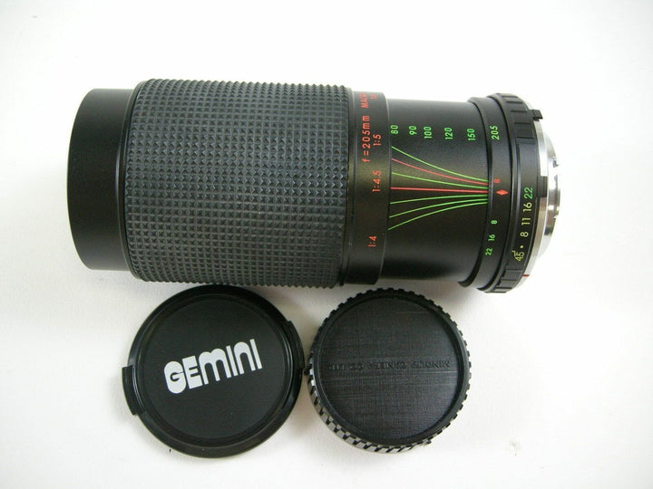 Gemini 80-205 f4.5 Zoom C-Macro Auto Mc Minolta MD Mount Lens Lenses - Small Format - Minolta MD and MC Mount Lenses Gemini 52371902