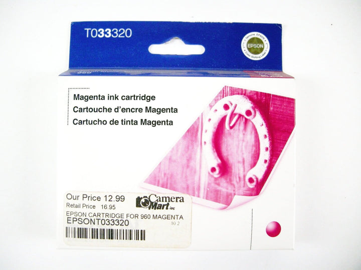 Genuine Epson T0333 Ink cartridge Magenta Expired Ink Jet Cartridges Epson EPSONT033320