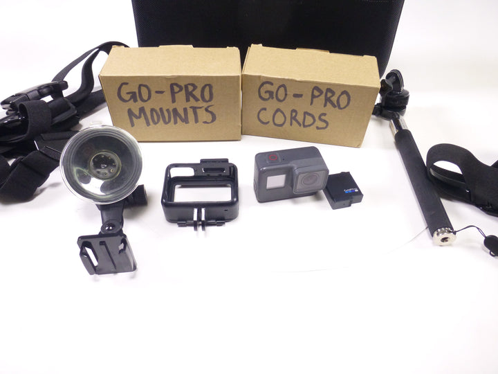Go Pro Hero 5 (black) w/ Case and accessories Action Cameras and Accessories GoPro 2723PRO5
