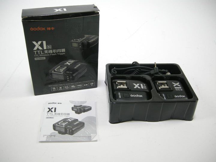 Godox X1n Receiver and Transmitter for Nikon Studio Lighting and Equipment - Studio Accessories Godox 04010223