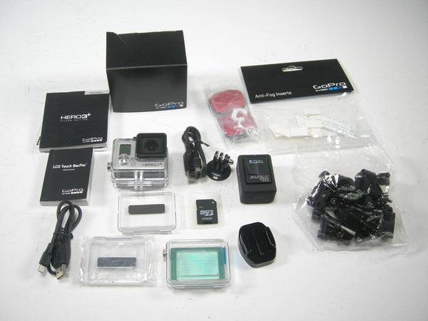 GoPro Hero 3+ Action Camera (Silver) w/ Accessories Action Cameras and Accessories Go Pro 03060232