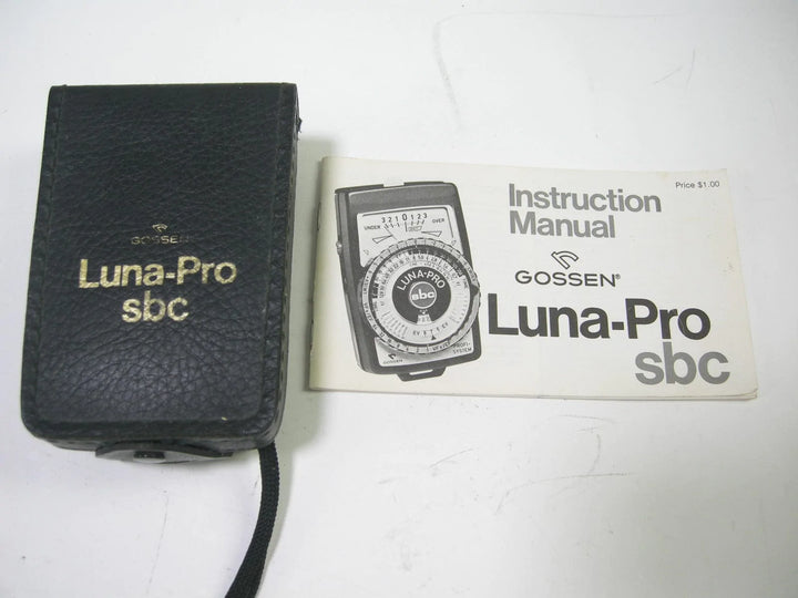 Gossen Luna-Pro SBC Light Meter Light Meters Gossen 197955