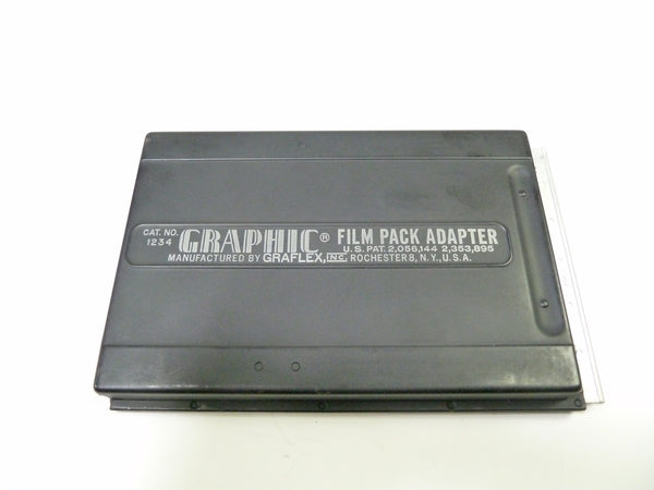 Graflex 4x5 Graphic Film Pack Adapter Large Format Equipment - Film Holders Graflex GG452022