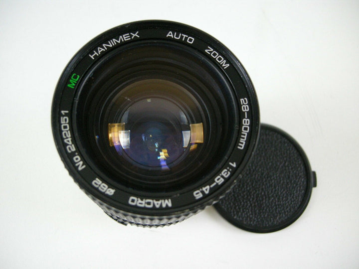 Hanimex MC Auto Zoom 28-80mm f3.5-4.5 Olympus Mount Lens Lenses - Small Format - Olympus OM MF Mount Lenses Hanimex HAN5236805