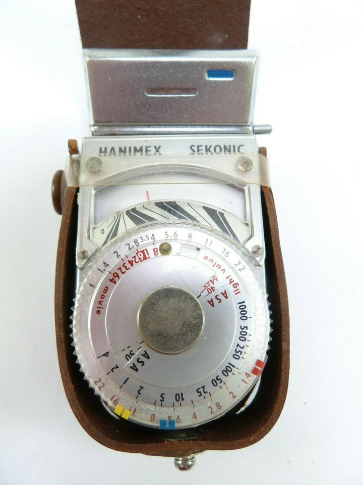 Hanimex Meter by Sekonic Exposure Meter with Case Light Meters Sekonic 1262039