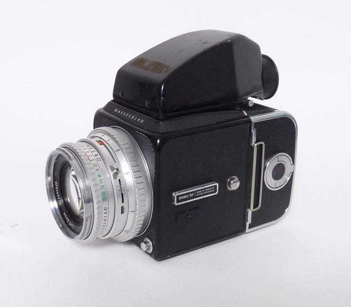 Hasselblad 500C/M with 80mm A12 Back and Std Prism – Camera